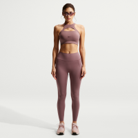 Højtaljede Nike Universa-leggings i 7/8-længde uden søm foran til kvinder - lilla