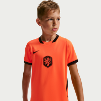 Holland National Team 2026 Stadium Home Nike Dri-FIT-fodboldtrøje til større børn - Orange