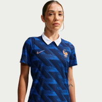 France National Team 2026 Match Home Nike Aero-FIT-fodboldtrøje til kvinder - blå