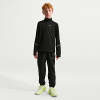 Vævede Nike Miler Dri-FIT-bukser til større børn - sort