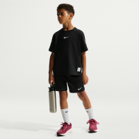 Nike Pro Dri-FIT-fleeceshorts til større børn (drenge) - sort