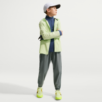 Vævede Nike Miler Dri-FIT-bukser til større børn - grå