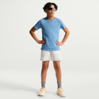 Nike Miler Dri-FIT-træningsshorts til større børn - hvid