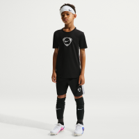 Nike Academy+ Dri-FIT-fodboldshorts til større børn - sort