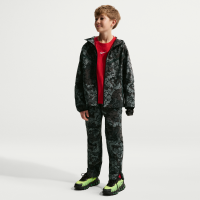 Vævede Nike Tech-joggers til større børn (drenge) - sort