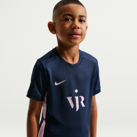 Kortærmet Vini Jr. Academy Nike Dri-FIT-fodboldtrøje til større børn - blå