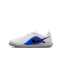 Nike Jr. Tiempo Maestro Club Low Top-fodboldsko til indendørs - hvid