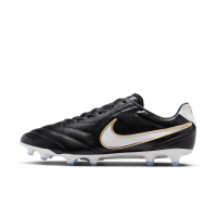 Nike Tiempo Ligera Pro Low Top-fodboldstøvler til græs - sort