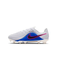 Nike Jr. Tiempo Maestro Academy Low Top-fodboldstøvler til flere typer underlag til større børn - hvid