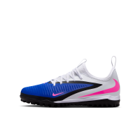 Nike Jr. Phantom 6 Low Academy-fodboldsko til grus til større børn - blå