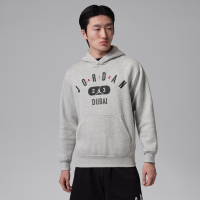 Jordan Dubai-pullover-hættetrøje i fleece til mænd - grå