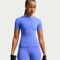 Nike Universa kortærmet Dri-FIT-trøje til kvinder - blå