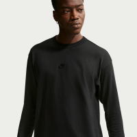 Langærmet Nike Premium Essentials-T-shirt til mænd - sort