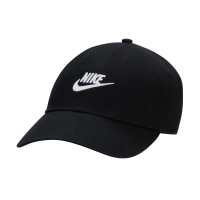 Ustruktureret Nike Club Futura Wash-kasket - sort