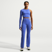 Højtaljede Nike Zenvy-leggings med svaj til kvinder - blå