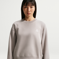 ACG Tuff Fleece Therma-FIT-sweatshirt med rund hals til kvinder - grå