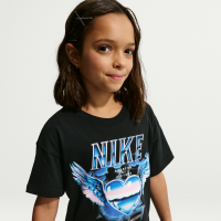Nike -T-shirt til større børn - sort