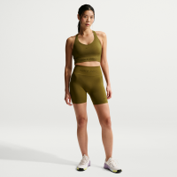Nike Pro Seamless Dri-FIT-cykelshorts med høj talje til kvinder (13 cm) - brun