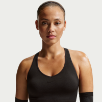 Kort Nike Pro Seamless Dri-FIT-tanktop til kvinder - sort
