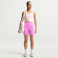 Nike One-cykelshorts med høj talje til kvinder (13 cm) - lilla