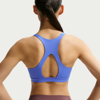 Nike Universa-sports-bh med medium støtte og indlæg til kvinder - blå