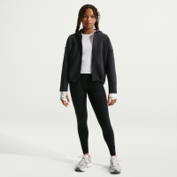 Højtaljede Nike Mavn-leggings i fuld længde til piger - sort