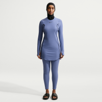 Nike Swim Victory-kjole med fuld tildækning til kvinder - blå