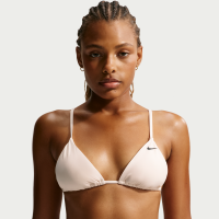 Trekantet Nike Swim Effortless Essential-bikinitop til kvinder - hvid