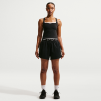 Nike Attack Dri-FIT-shorts (10 cm) med mellemhøj talje til kvinder - sort
