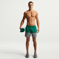 Nike Swim-volleyshorts (13 cm) med indershorts til mænd - grøn