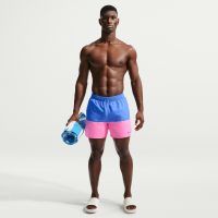 Nike Swim-volleyshorts (13 cm) med indershorts til mænd - blå