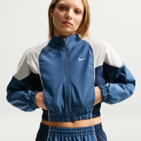 Nike Shrunken-løbejakke til kvinder - blå