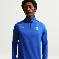 FFF Strike Nike Dri-FIT-fodboldtræningstrøje til mænd - blå