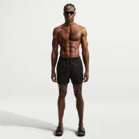 Nike Swim Voyage Essential-volleyshorts (13 cm) med indershorts til mænd - sort