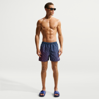 Nike Swim Breaker-volleyshorts (13 cm) med indershorts til mænd - blå