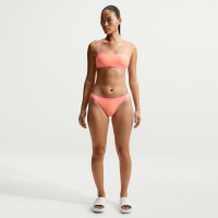 Nike Swim Ripple Texture Hipster-bikiniunderdel til kvinder - Pink