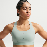 Nike Swift-sports-bh med kraftig støtte og let foring til kvinder - grøn
