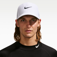 Struktureret Nike Rise Dri-FIT ADV SwooshFlex-golfkasket - hvid