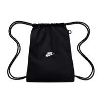 Nike Heritage 2.0-taske med snoretræk (12 L) - sort
