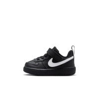 Nike Court Borough Low Recraft-sko til babyer/småbørn - sort