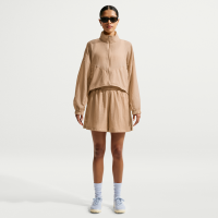 Løse Nike -shorts med høj talje i letvægtsripstop til kvinder - brun