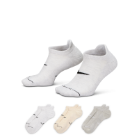 Nike Everyday Elevated No-Show-strømper (3 par) - multifarvet
