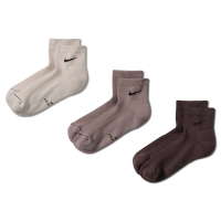 Nike Everyday Elevated-ankelstrømper (3 par) - multifarvet