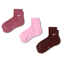 Nike Everyday Elevated-ankelstrømper (3 par) - multifarvet