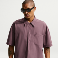 Nike 24.7 PerfectStretch Dri-FIT UV-skjorte med knapper til mænd - lilla