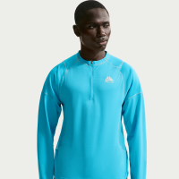 Langærmet ACG Vault Dri-FIT-overdel - blå