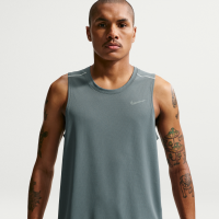 Nike Miler Dri-FIT-løbetanktop til mænd - grå