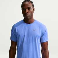 Kortærmet Nike Stride Dri-FIT ADV-løbetop til mænd - blå