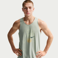 Nike Stride Dri-FIT ADV-løbetanktop til mænd - grøn