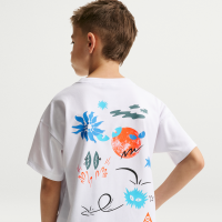 Nike ACG Max90-T-shirt til større børn - hvid